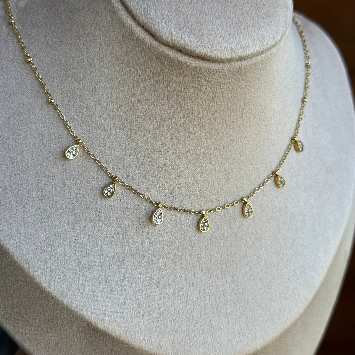 Serena Studded Necklace