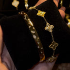 Charlotte Dainty-Studded Bangle