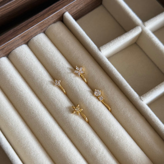Ocean Breeze Clip-On Nose Pin