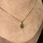 Vixen Green Pendant Necklace