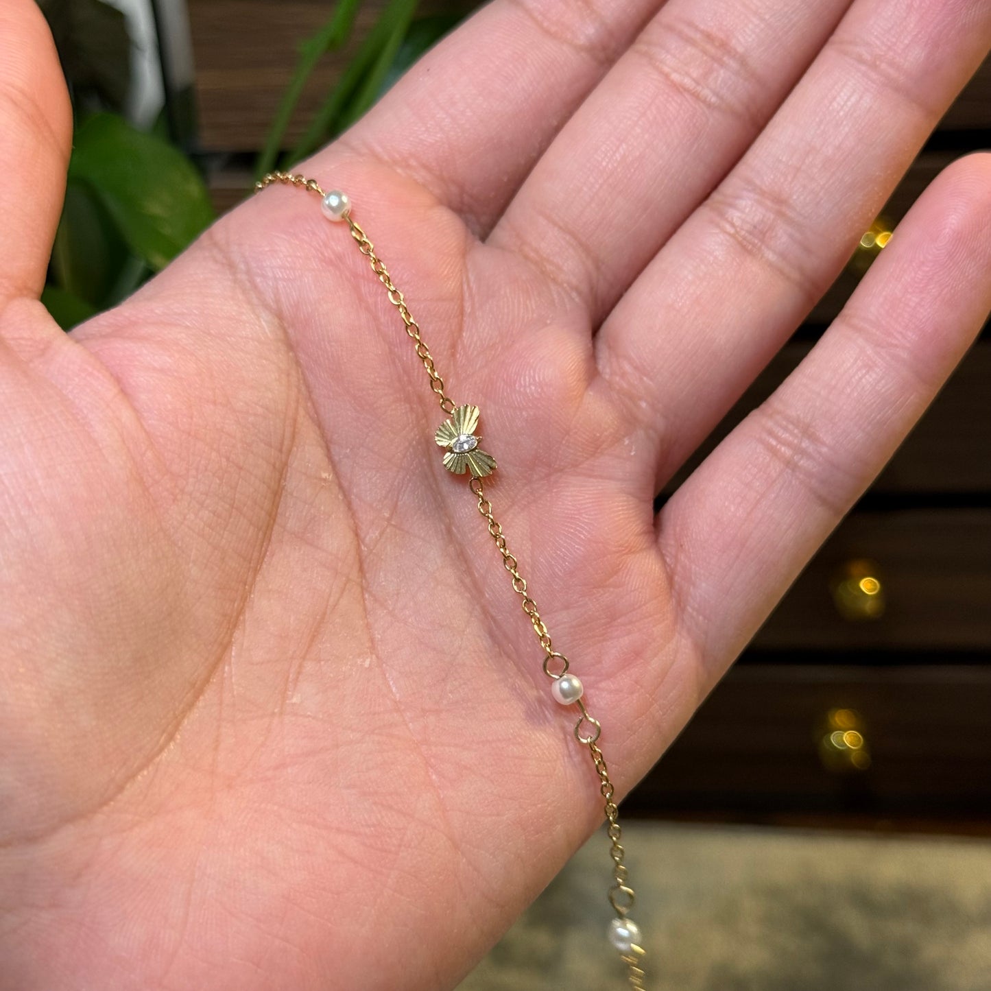 Alexis Butterfly Chain Bracelet