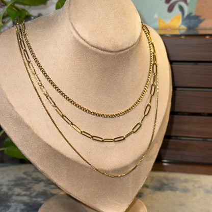 Effortless Stack Layered Necklace