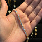 Round-Cut Tennis Bracelet