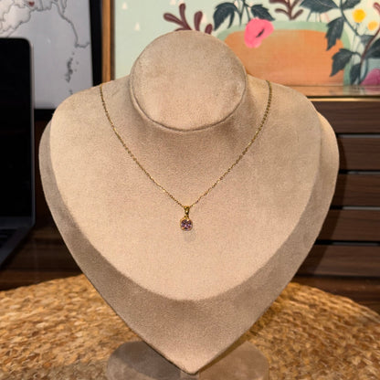 Blush Pendant Necklace