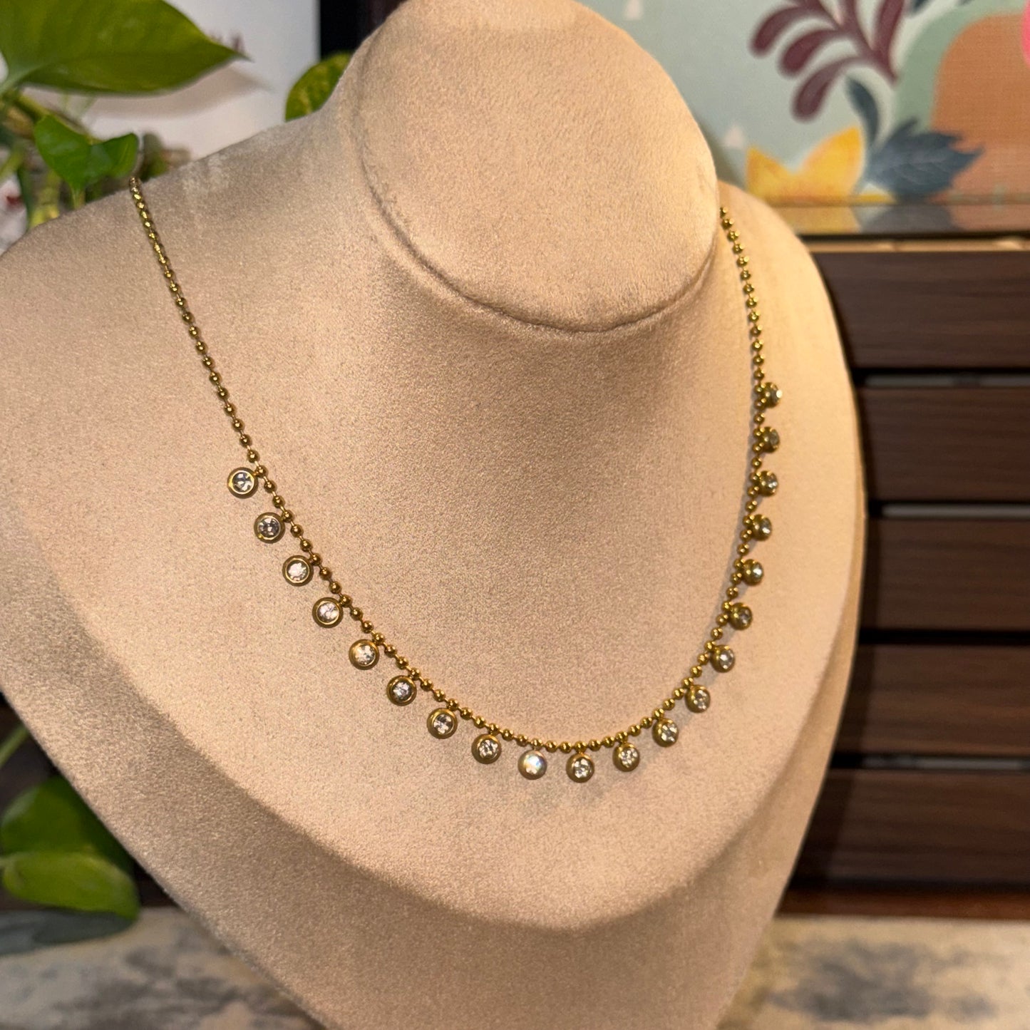 Penelope Studded Necklace