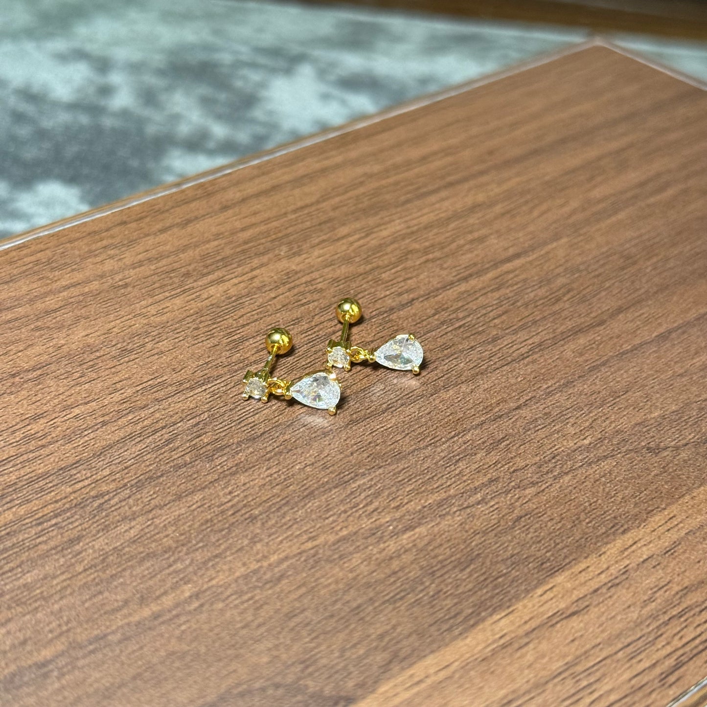 Casey Duo-Drop Ball-Back Studs