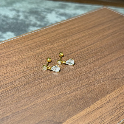 Casey Duo-Drop Ball-Back Studs
