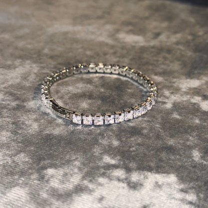 Ice Cube Tennis Bracelet