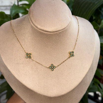 Gemini Studded Necklace