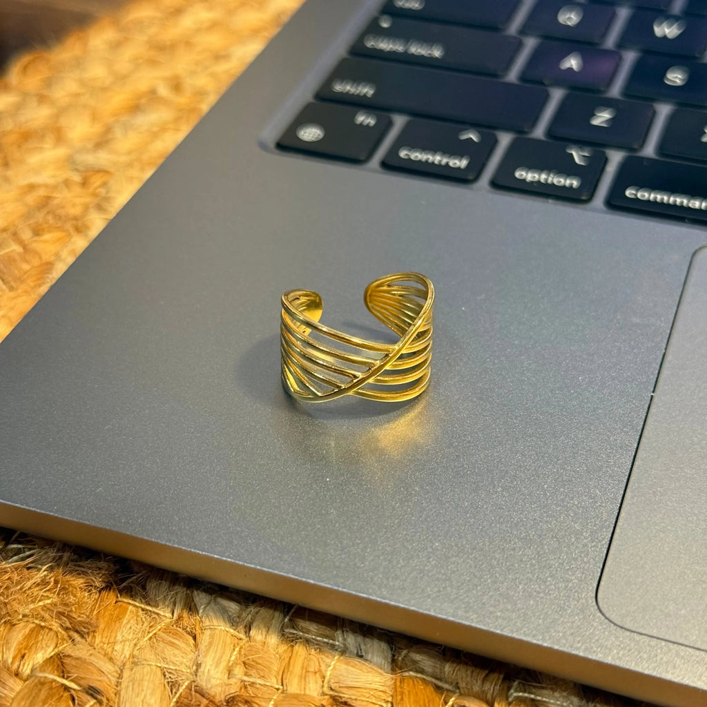 Daphne Adjustable Ring HOUSE OF LAILA