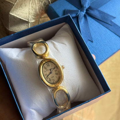 Celine Oval Link Watch (Random Color Box Included)