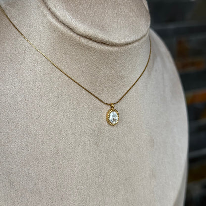 Natalie Clear Necklace