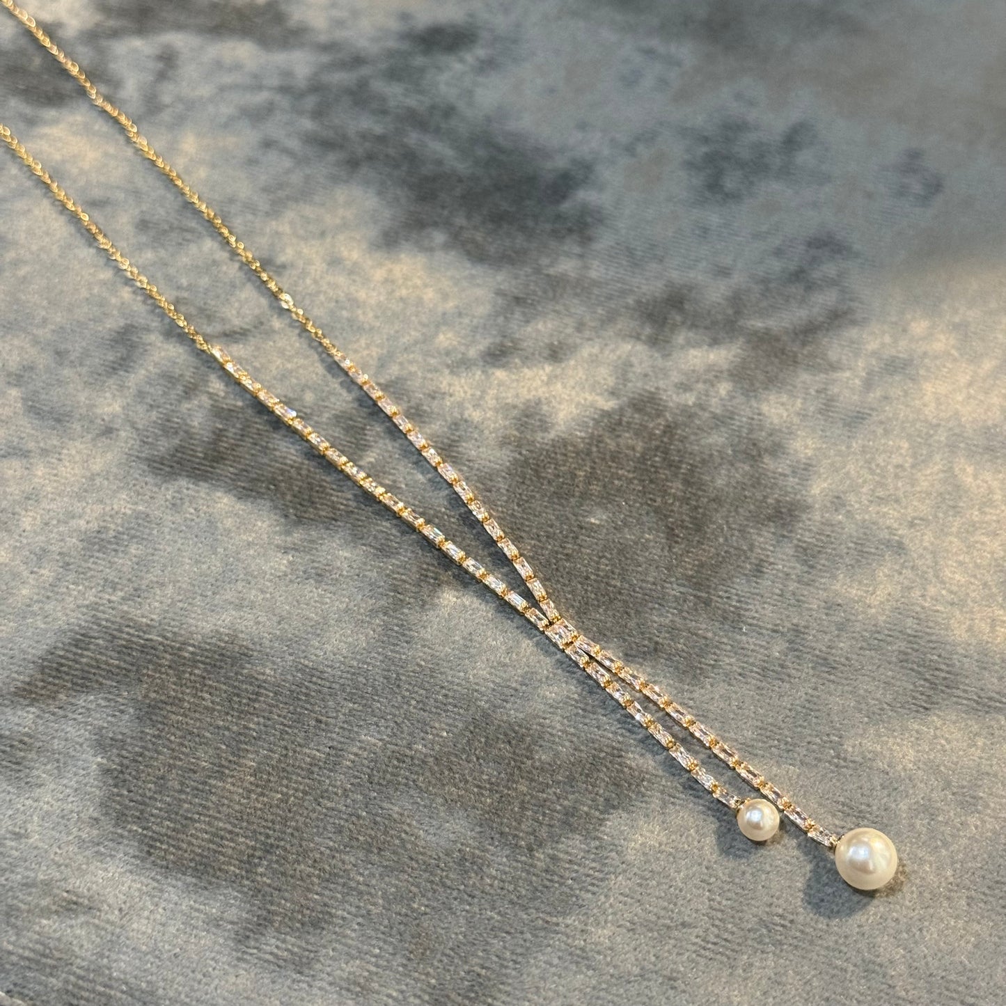 Elysian Pearl Drop Necklace