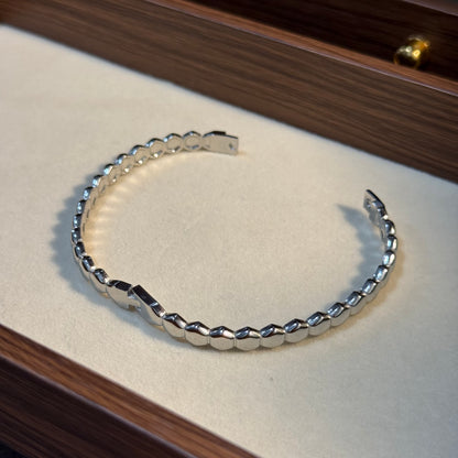 Hive Silver Bangle