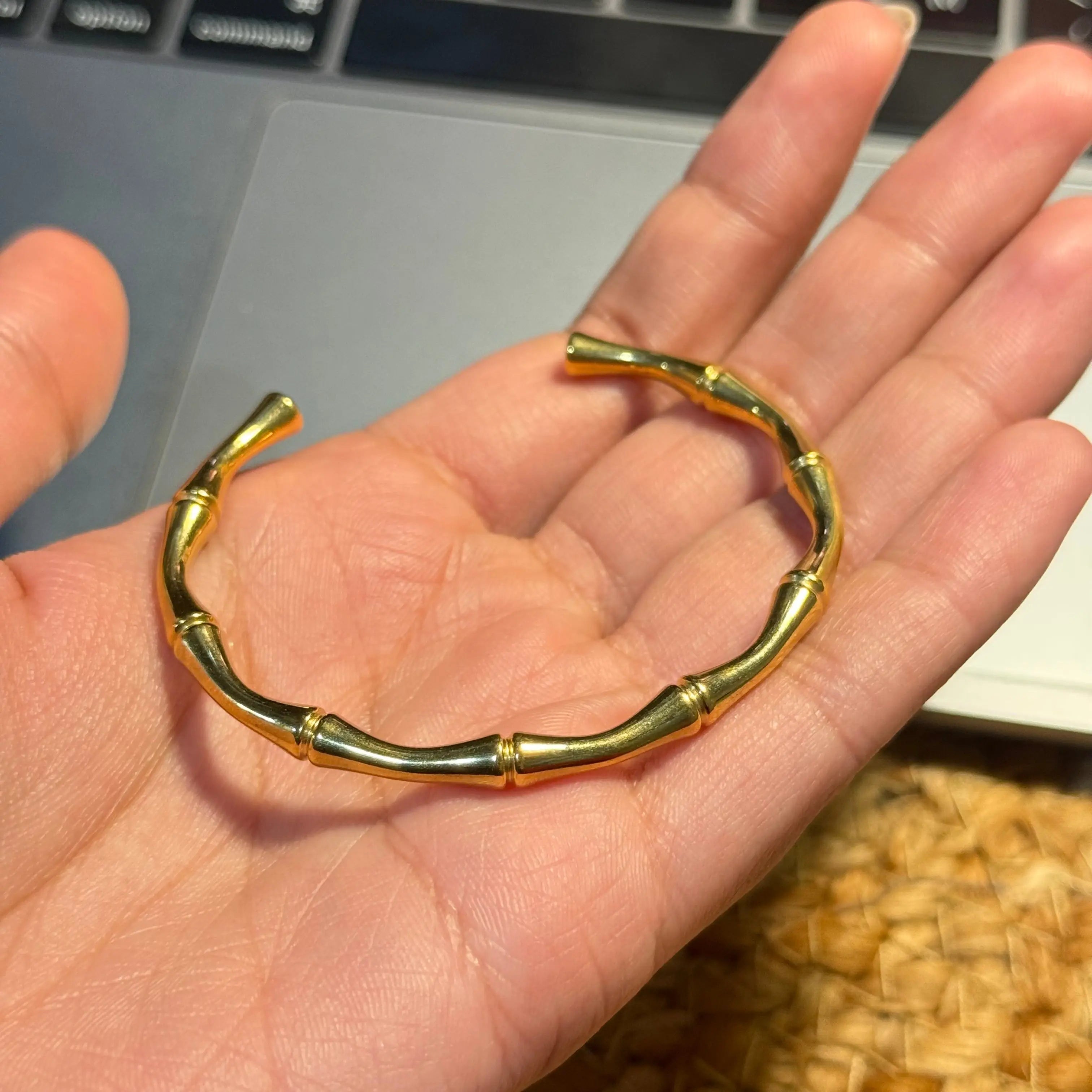 Bamboo Adjustable Cuff HOUSE OF LAILA