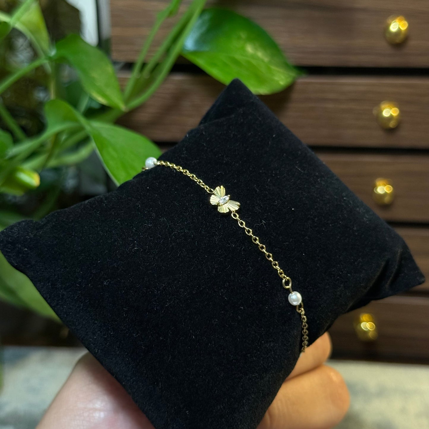 Alexis Butterfly Chain Bracelet