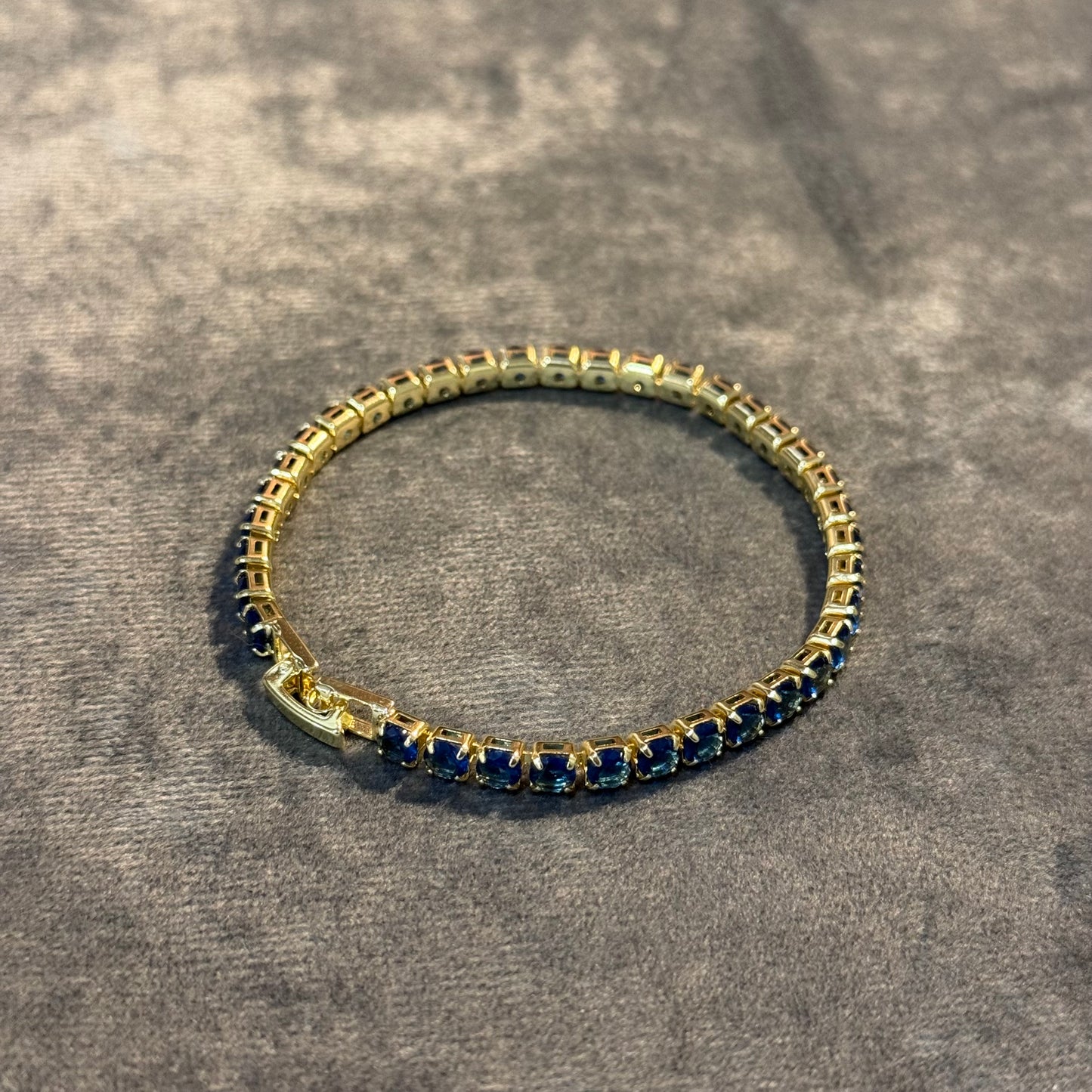 Midnight Sapphire Tennis Bracelet