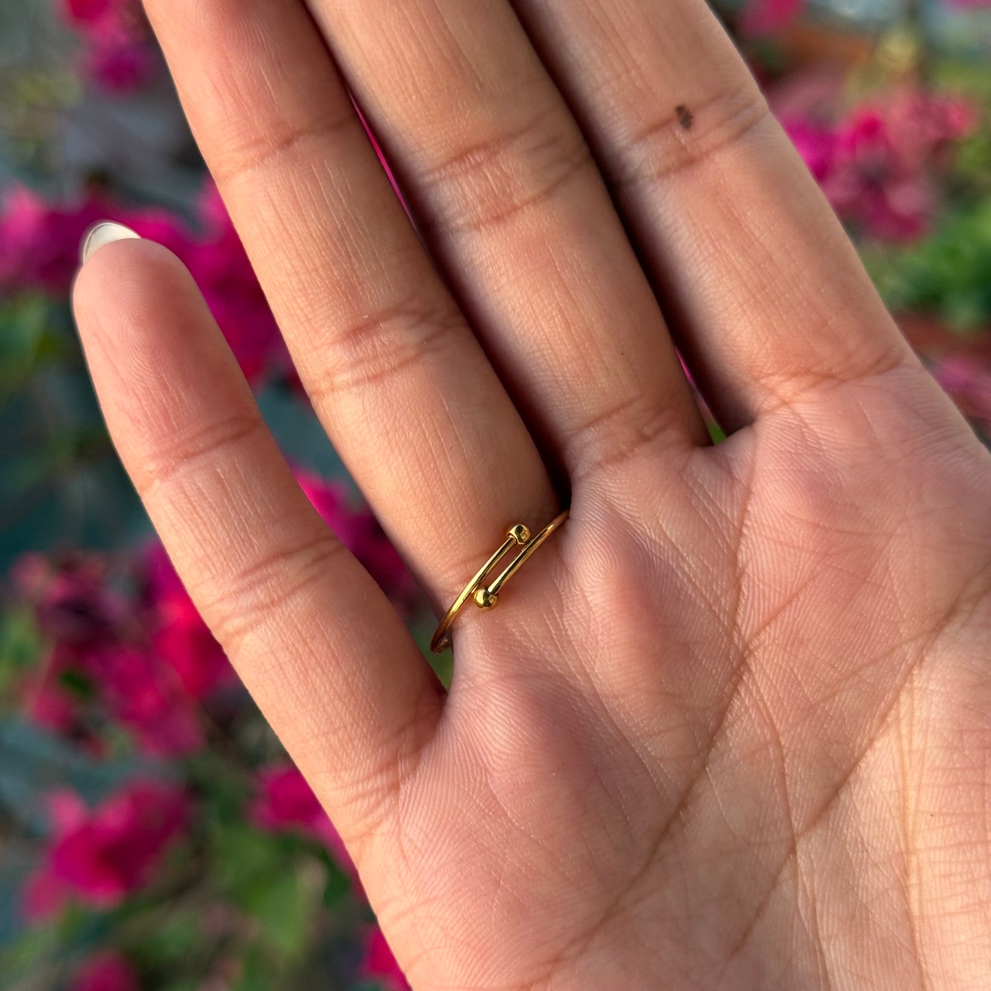 Dainty Flower Ring