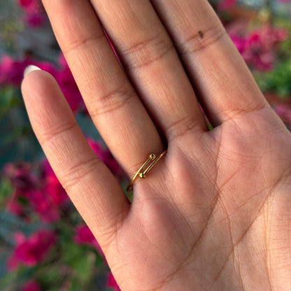 Dainty Flower Ring