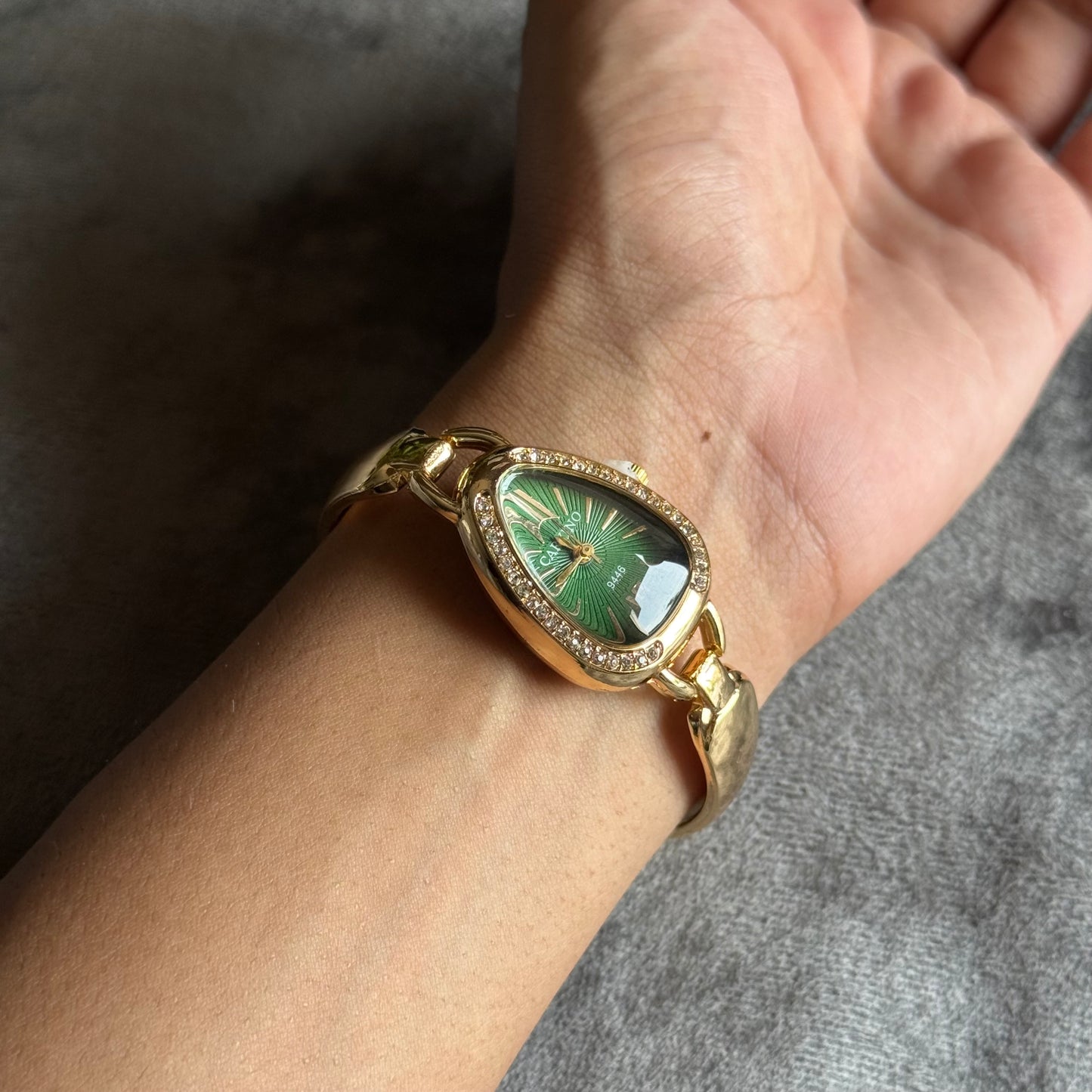 Camille Emerald Watch (Random Color Box Included)