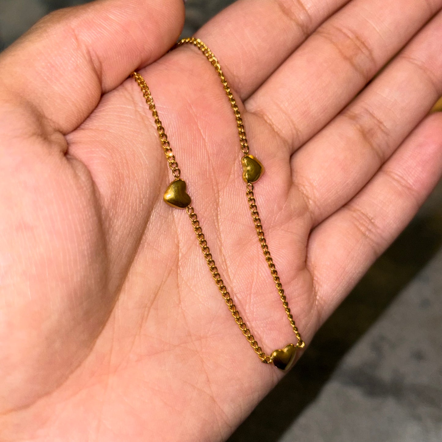 Amour Station Necklace