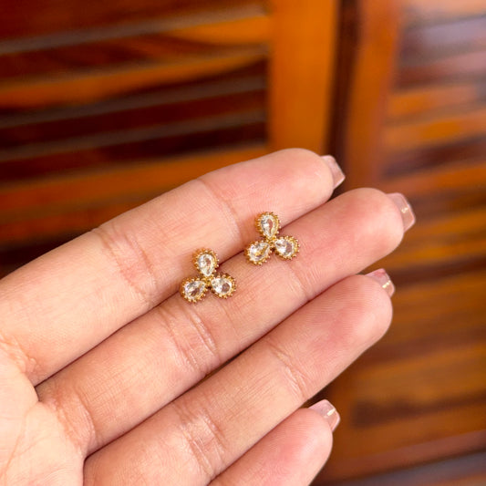 Pure Clover Necklace + Earring Set