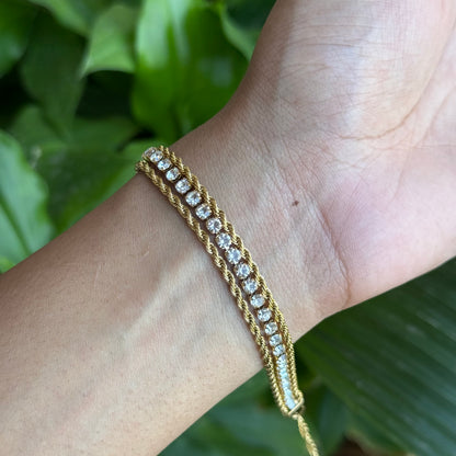 Maeve Multi-Chain Tennis Bracelet