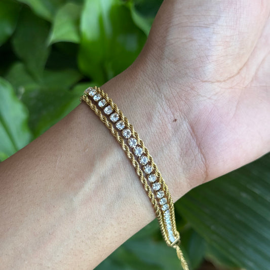 Maeve Multi-Chain Tennis Bracelet