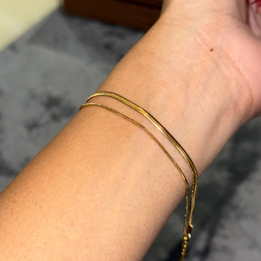 Velvet Liquid Chain Bracelet