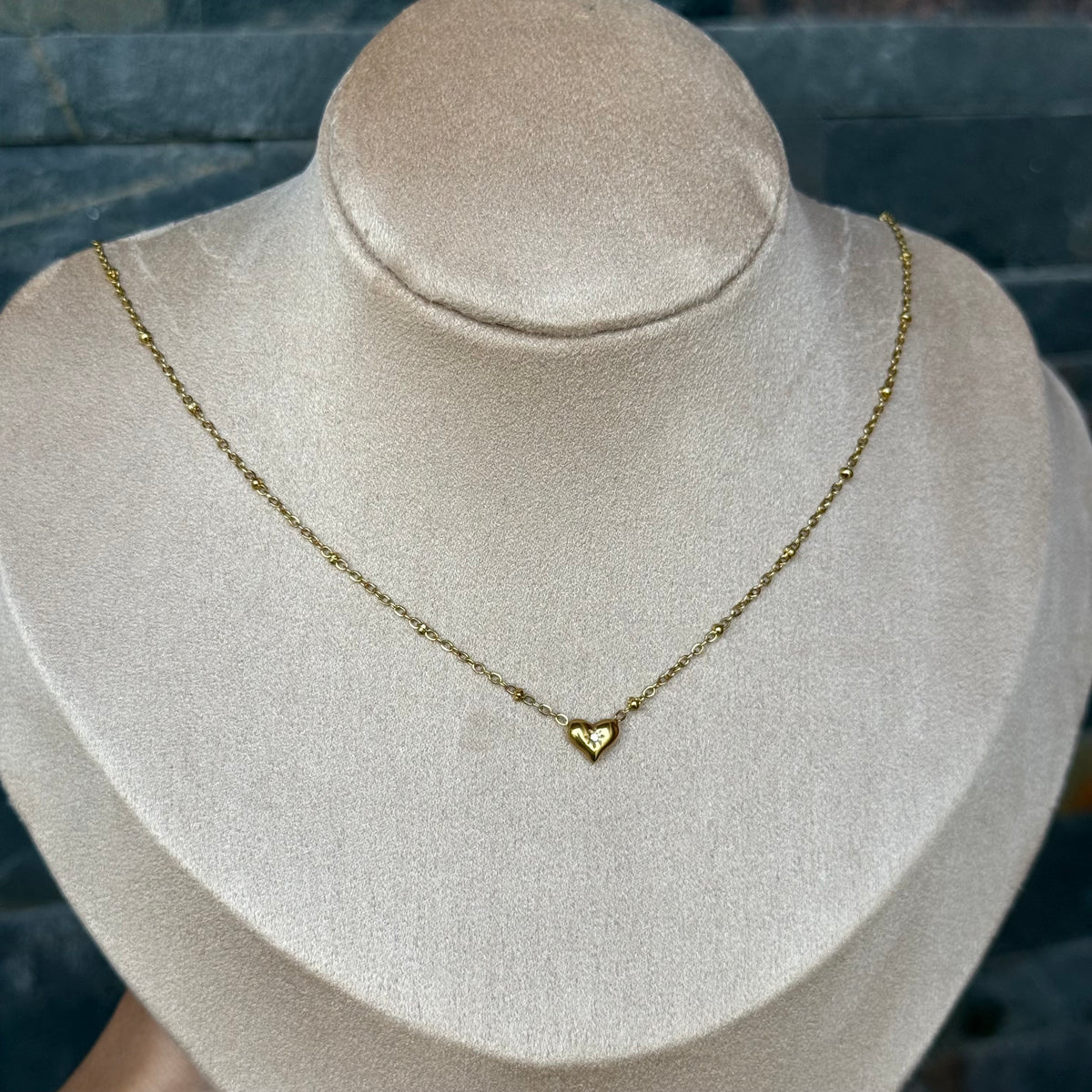 Jane Heart Necklace