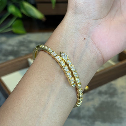 Serpent’s Wrap Bangle
