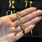 Zig-Zag Studded Bangle HOUSE OF LAILA