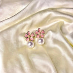 Blush Drop Studs HOUSE OF LAILA