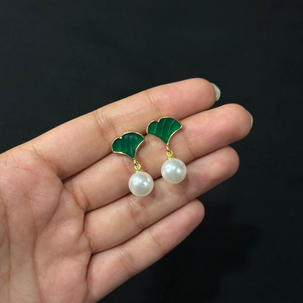 Mermaid Pearl Drop Studs HOUSE OF LAILA