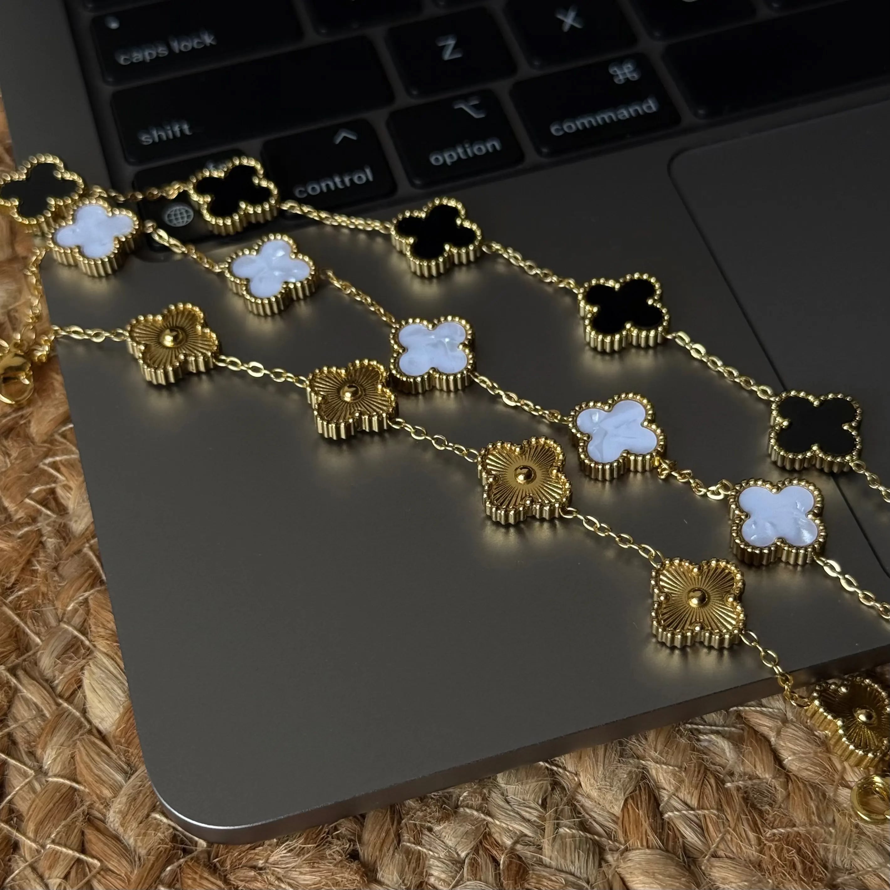 Black Clover Bracelet HOUSE OF LAILA