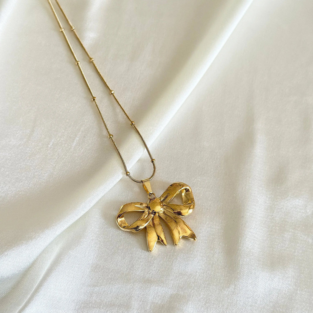 Amara Bow Necklace HOUSE OF LAILA