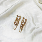 Chain Hoop Studs HOUSE OF LAILA