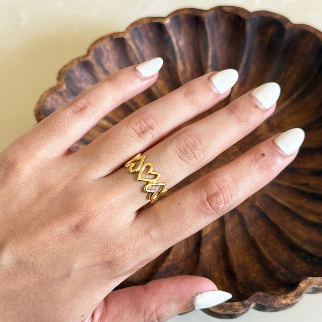 Heart Ring HOUSE OF LAILA