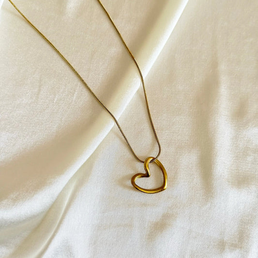 Meher Heart Necklace HOUSE OF LAILA