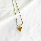 Heart of Gold Necklace HOUSE OF LAILA