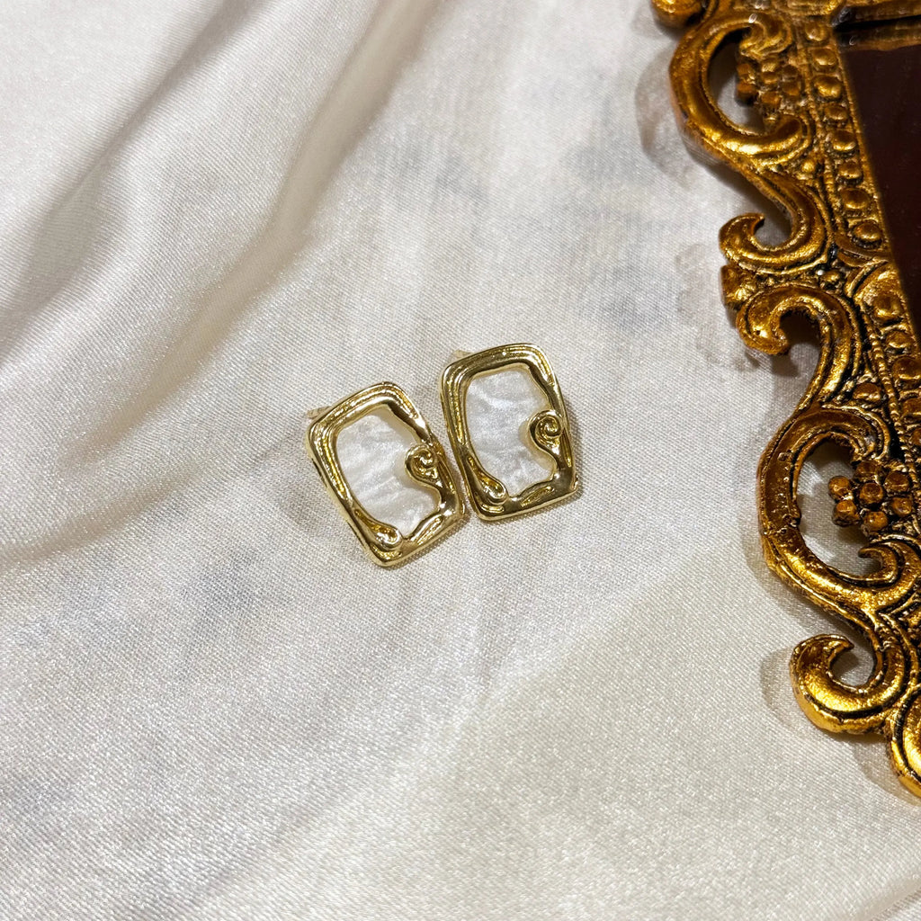 Antique Portrait Studs HOUSE OF LAILA