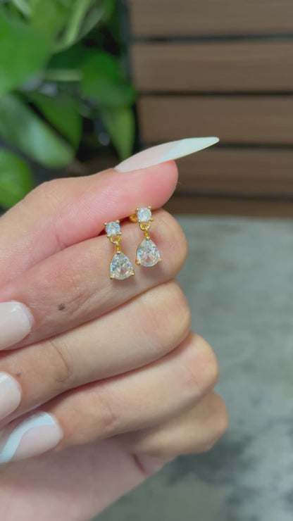 Casey Duo-Drop Ball-Back Studs