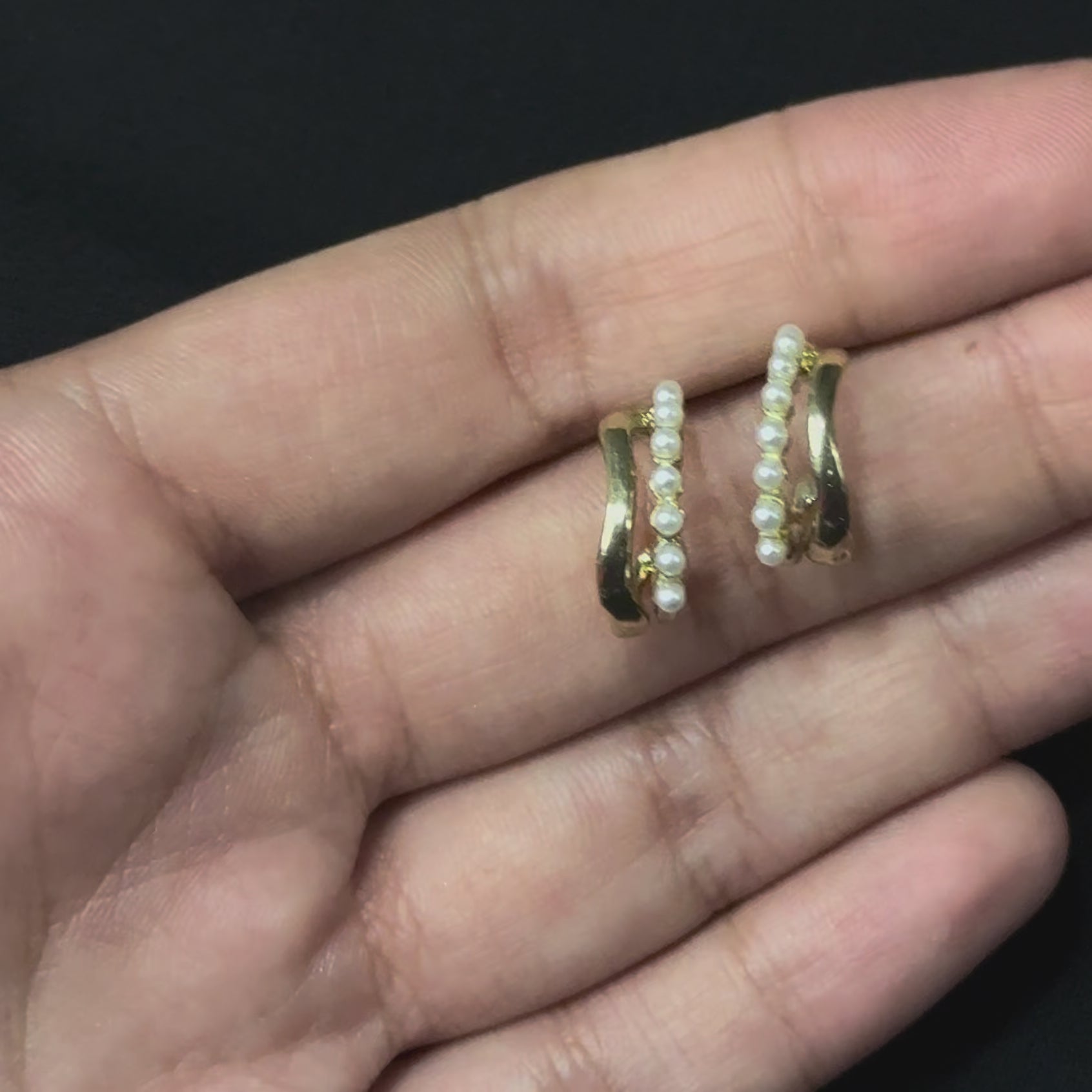 Eternal Beaded Studs