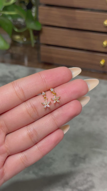 Blossom Drop Ball-Back Studs