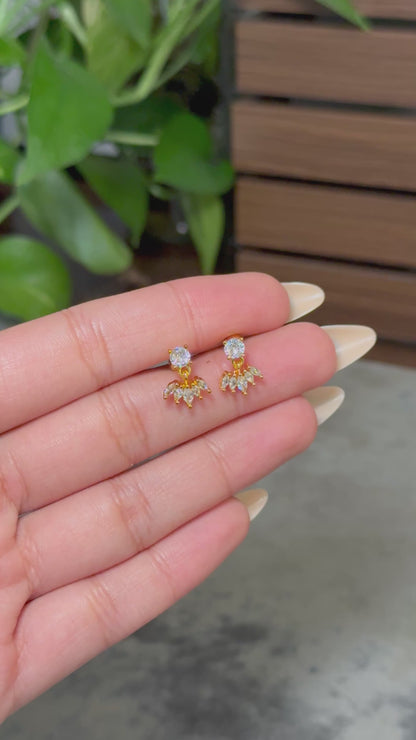 Flora Cascade Ball-Back Studs