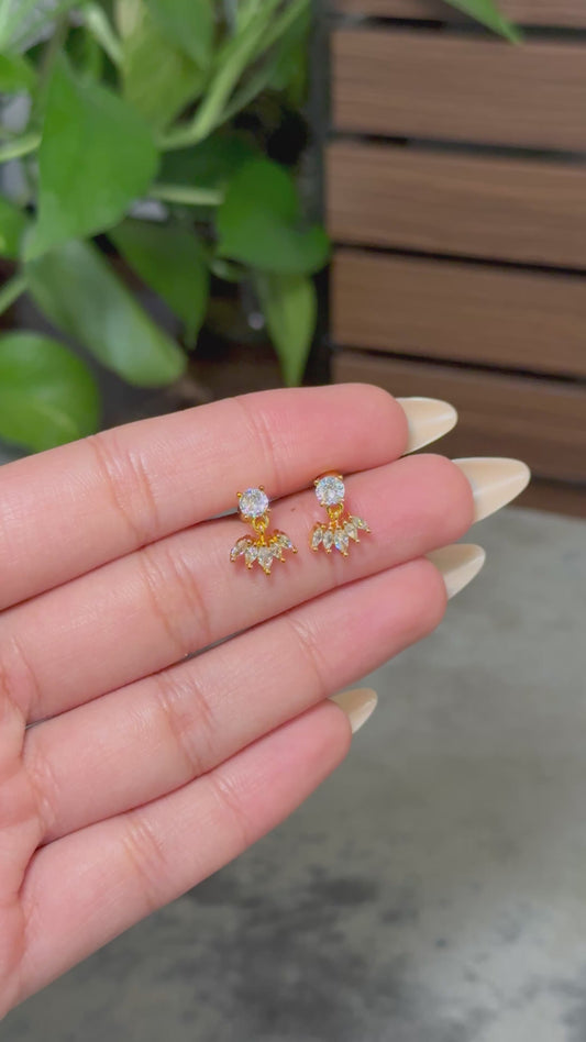 Flora Cascade Ball-Back Studs