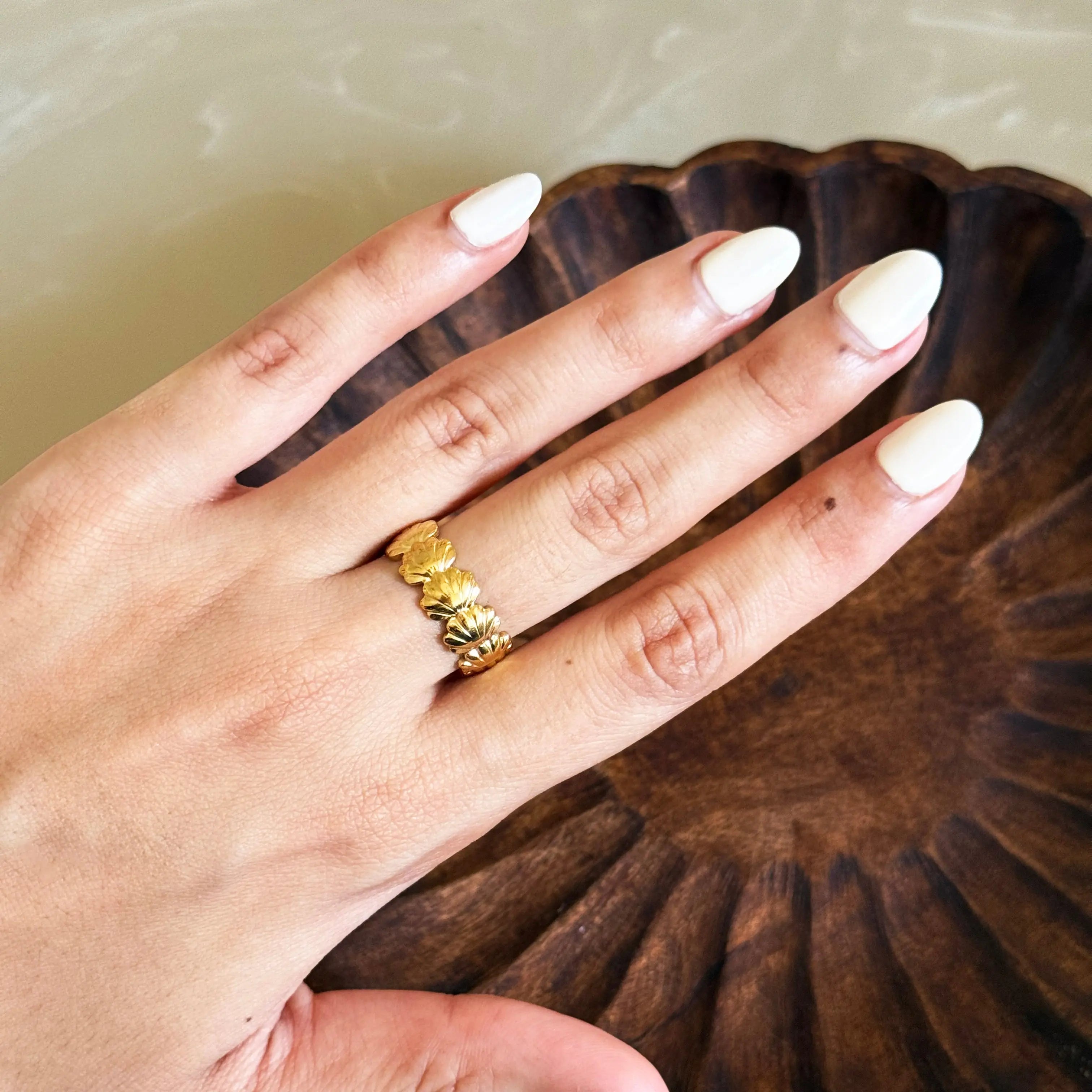 Seashell Ring HOUSE OF LAILA