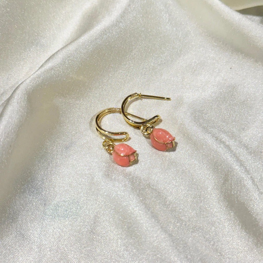 Tulip Hoop Earrings HOUSE OF LAILA