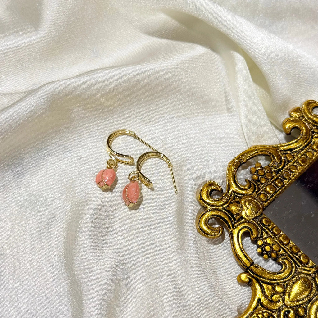 Tulip Hoop Earrings HOUSE OF LAILA