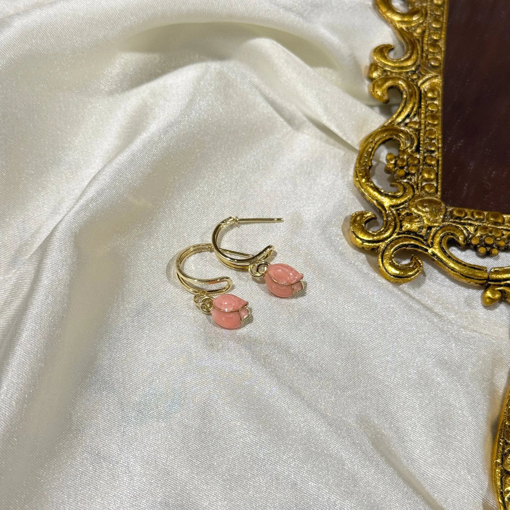 Tulip Hoop Earrings HOUSE OF LAILA